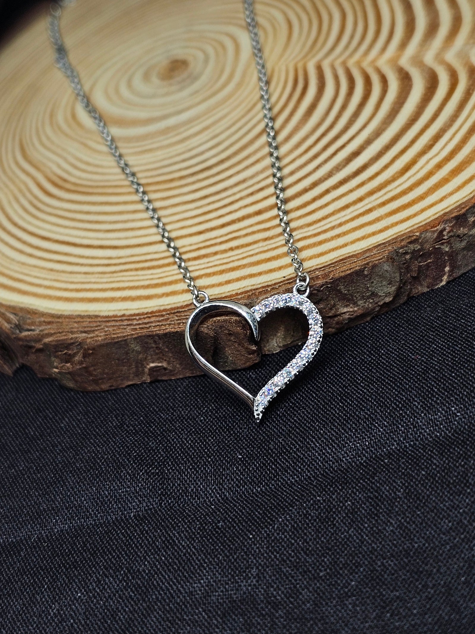 Heart Shape Chain Pendant