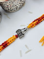 Silver Trishul Damru Rakhi