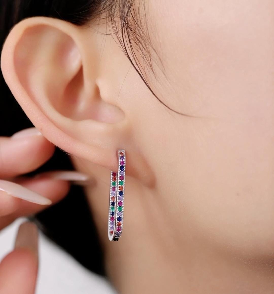 Multicolour Earring