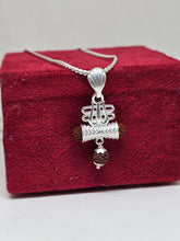 Shiv - Tilak Pendant with Rudraksh in Silver