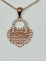 Love Chain Pendant in Rosegold