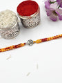 Om Silver Rakhi