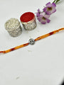 Ganesha Silver Rakhi by GinniSilver