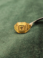 Men's Gold Ring – 18 Karat Hallmark HUID Certified