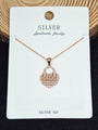 Love Chain Pendant in Rosegold