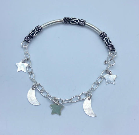 Silver Pendora Bracelet