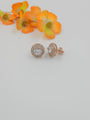 Rosegold Earring ( 92.5 Silver)