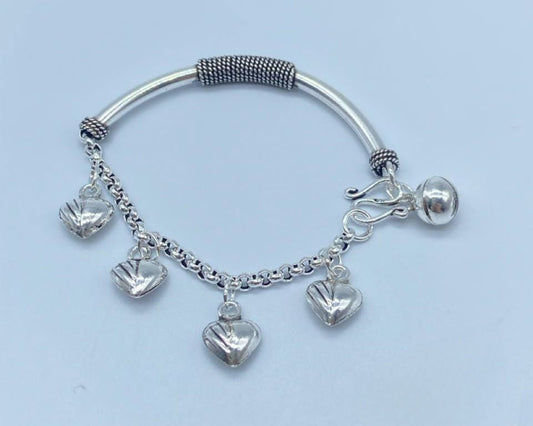 Silver Pendora Bracelet