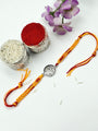 Om Silver Rakhi by GinniSilver