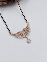 Stunning Rose Gold Mangalsutra made of 92.5 pure silver