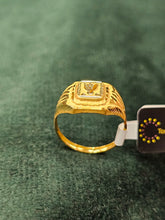 Men's Gold Ring – 18 Karat Hallmark HUID Certified