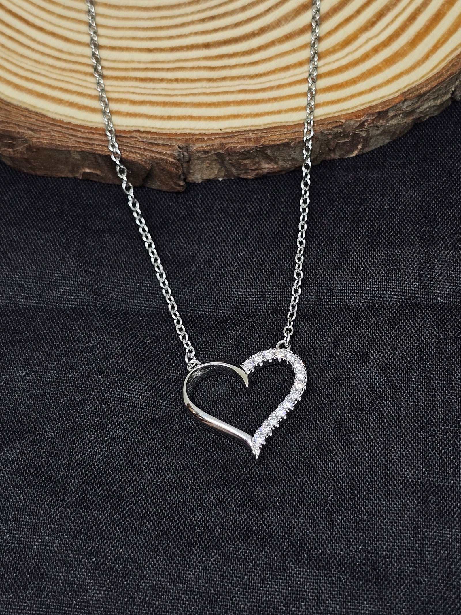 Heart Shape Chain Pendant