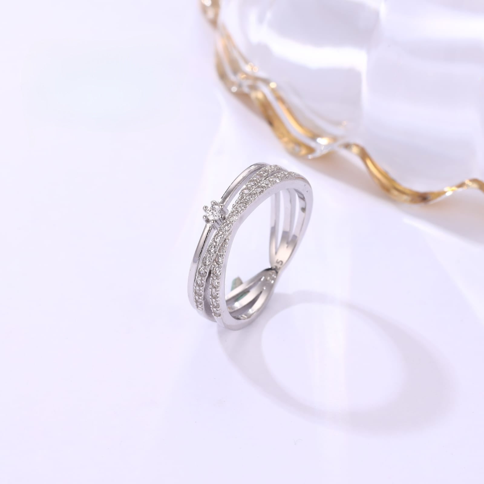 Sterling silver ring ( Adjustable)