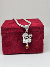 Shiv - Trishul Pendant with Rudraksh made of pure silver