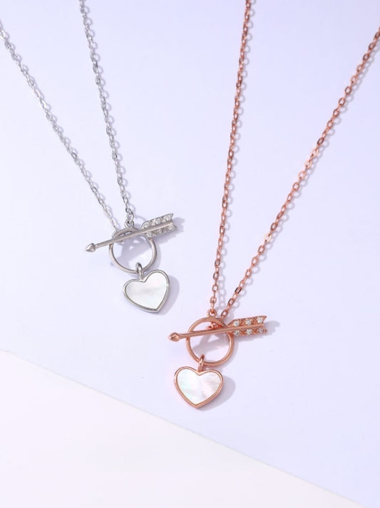 Heart & arrow Chain Pendant